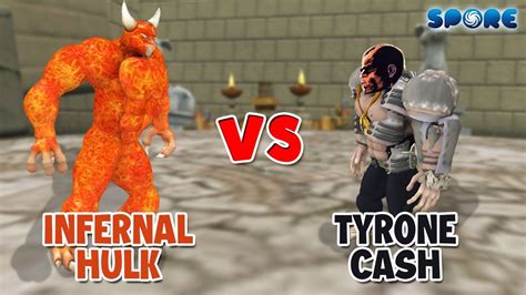 Infernal Hulk Vs Tyrone Cash Hulk Face Off S1E5 SPORE YouTube