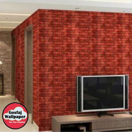 Harga Lem Wallpaper Dinding Brick Wall Property Room Brickwork