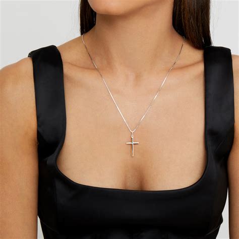 Cross Necklace, Cross Pendant Necklace - The M Jewelers