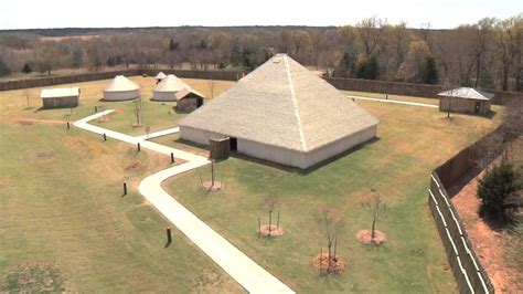 The Chickasaw Cultural Center: Traditional Village | Chickasaw.tv