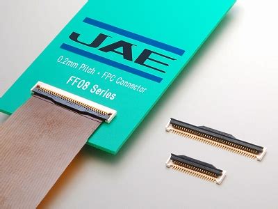 Ff Series Mm Pitch Fpc Connector Connectors Jae Japan