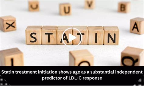 Statin Treatment Initiation Shows Age As A Substantial Independent