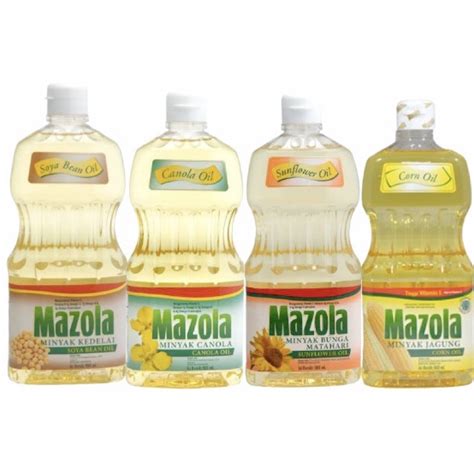 Jual Mazola Vegetable Oil Ml Corn Sunflower Soybean Canola