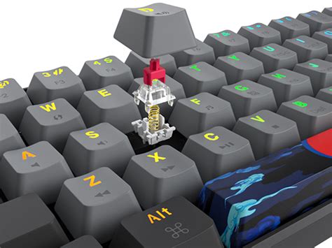 Solidee Tragbare Mechanische Gaming Tastatur Tasten Kompakte Rgb