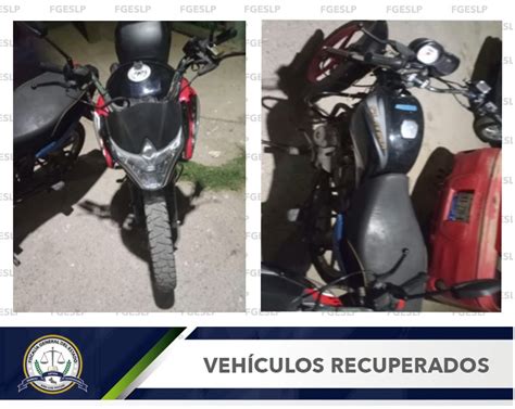 Recuperan Dos Motocicletas Con Reporte De Robo En Slp Canal Slp