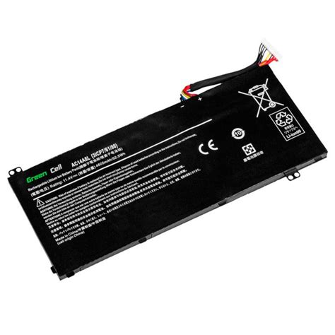 Bateria Green Cell Para Acer Aspire V Nitro 15 V Nitro 17 4605mAh