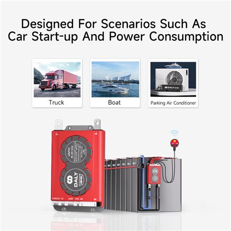 Wholesale Daly Electric Vehicle Smart Lithium Lto Lifepo4 4S 12V 100A