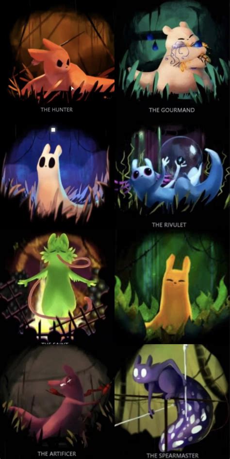 Which Slugcat Has Your Favorite Artwork R Rainworld