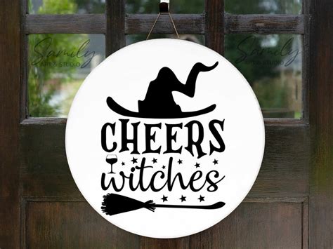 Cheers Witches Svg Happy Halloween Svg Halloween Svg Etsy