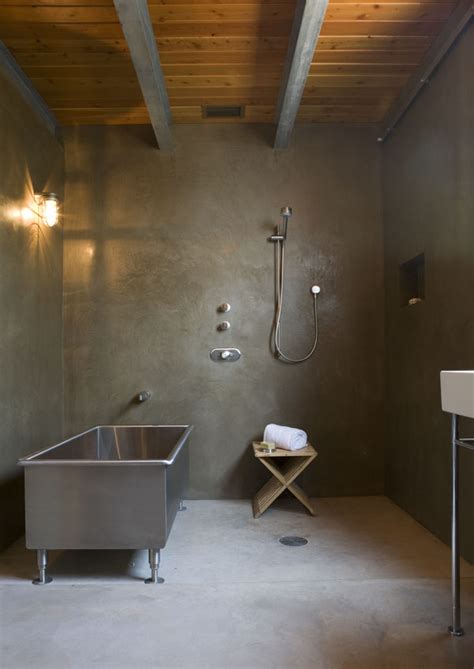 15 Cool Concrete Bathroom Design Ideas