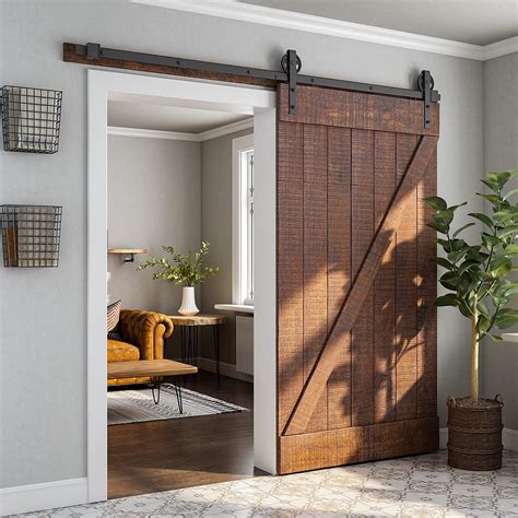 Snapklik Smartstandard Feet Heavy Duty Sliding Barn Door