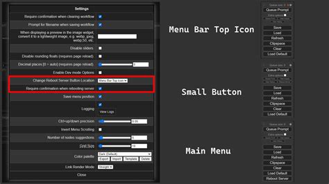 Restart Button On GUI Comfyanonymous ComfyUI Discussion 1762 GitHub