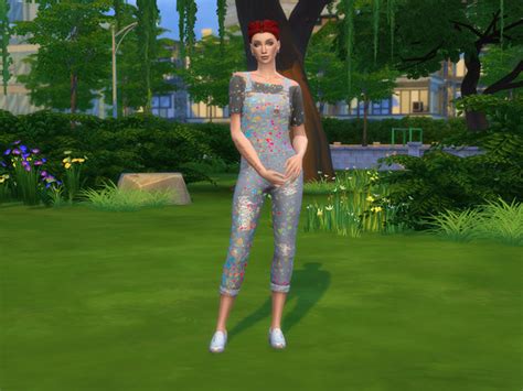 The Sims Resource Painters Outfit Set Cats And Dogs Needed