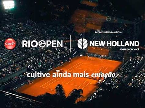 New Holland Patrocinadora Oficial Da Edi O Do Rio Open