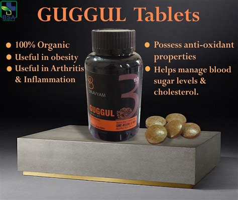 Dravyam Guggul Tablets At Best Price In Ambala By B S A Pharma Inc