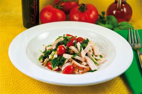 Insalata Di Tacchino Con Rucola E Pomodori Ricetta Agrodolce