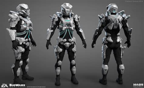 Mass Effect Remnant Armor By Frederic Daoust Sci Fi 3d Cgsociety