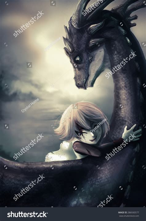 Woman Hugging Dragon: Over 13 Royalty-Free Licensable Stock Illustrations & Drawings | Shutterstock