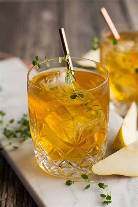 Spiced Pear Cocktail