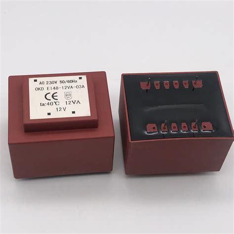 Single Phase Ei 48 Encapsulated Power Transformer Ei Transformer 50Hz