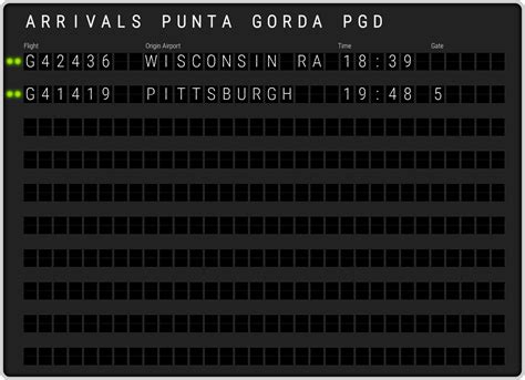 Punta Gorda Airport Arrivals [PGD] Flight Schedules & PGD arrival