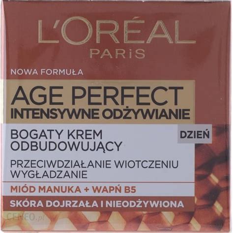 Krem L Oreal Paris Age Perfect Intensywne Odżywianie odbudowujący 60