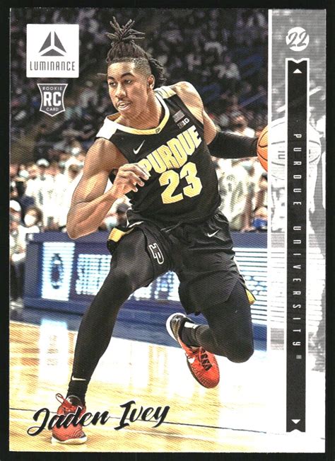 Panini Chronicles Draft Picks Luminance Jaden Ivey Nm Mt