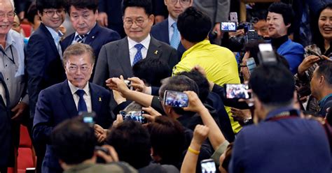 Moon Jae-in Declares Victory in South Korea Presidential Election - The ...