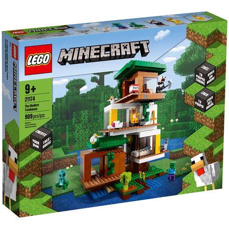 Minecraft The Modern Treehouse Lego Sets | Minecraft Merch