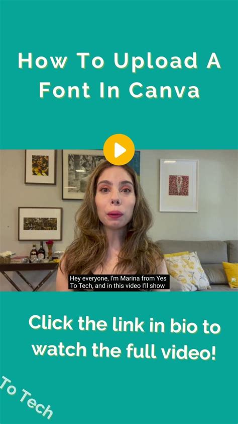 how to add your own font to canva