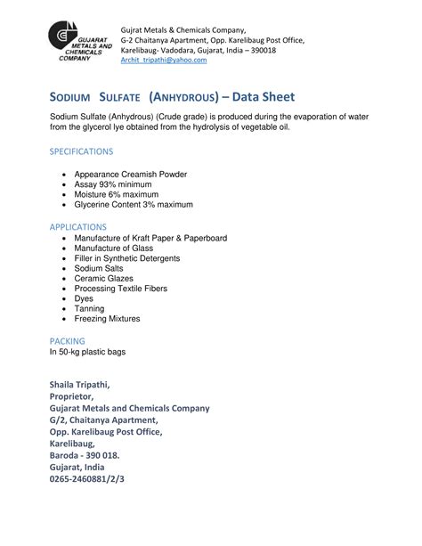 Sulphate Sulphite Sulphide 7