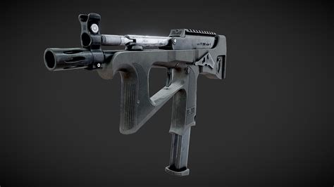 PP 2000 Submachine Gun 3D Model By TurboSlowSSS F284e0b Sketchfab