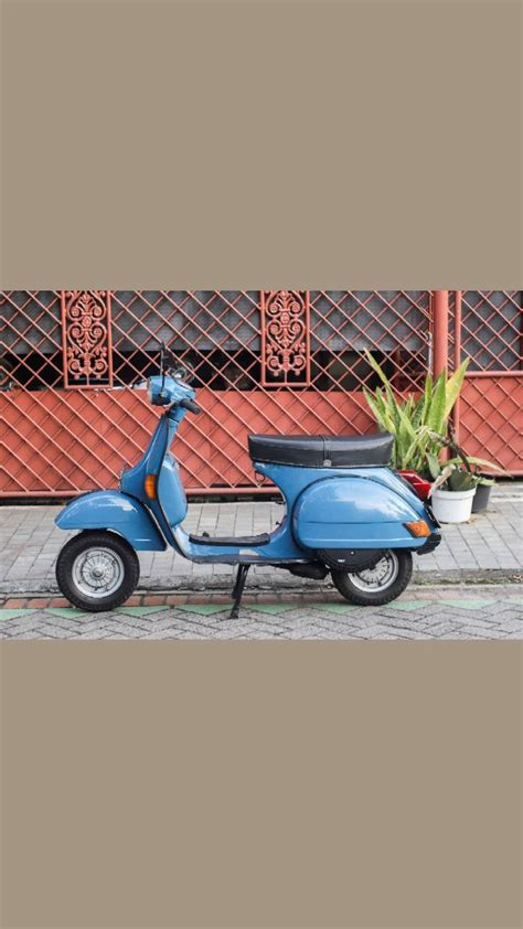 Vespa Ps Strada Ii Aom 1988 Midnight Blue Vespa Vintage Vespa