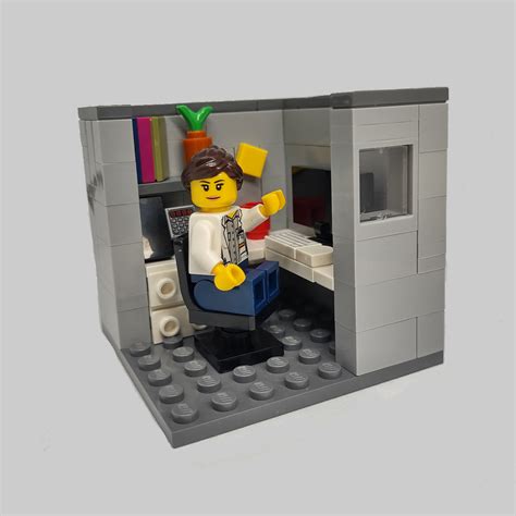 Custom Lego® Office Set Cubicle Sciencegrit