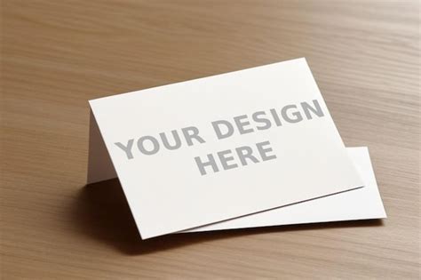 Visiting Card mockup PSD mockup image for visiting card | Premium AI ...