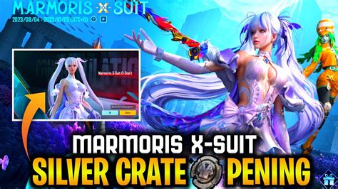 Marmoris X Suit Crate Opening Marmoris X Suit Silver Crate Opening