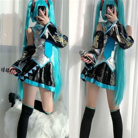 Hatsune Miku Cos Clothing Miku Costume Cosplay Comic Exhibition Suit