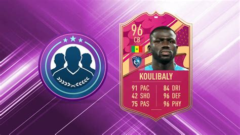 Fifa Merece La Pena Kalidou Koulibaly Futties Pr Mium Jugador Sbc