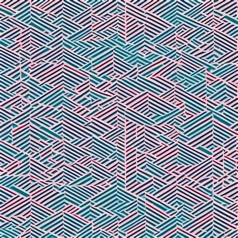 Premium AI Image | Minimalist geometric pattern wallpaper