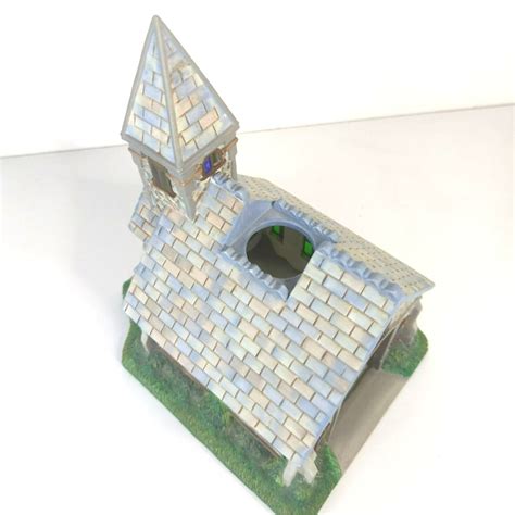 Partylite Exclusive Olde World Village 2 The Church Tealight House Etsy