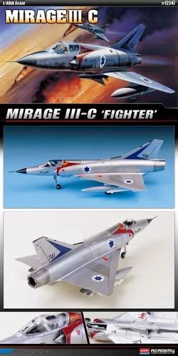 Academy 12247 Mirage Iii 3c Escala 1 48 Maqueta Para Armar En Venta En