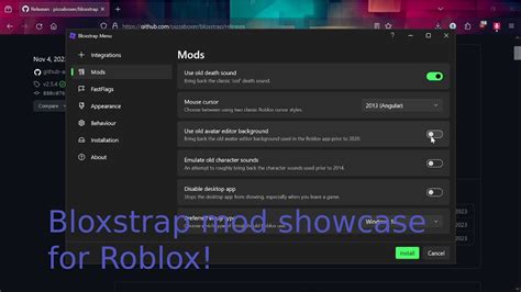 Bloxstrap Mod Showcase For Roblox Youtube