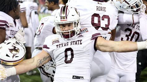 Texas State wins first bowl ever, storms past Rice 45-21 in First ...