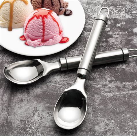 HOVELSHOP Sendok Takar Es Krim Stainless Steel Ice Cream Scoop Anti