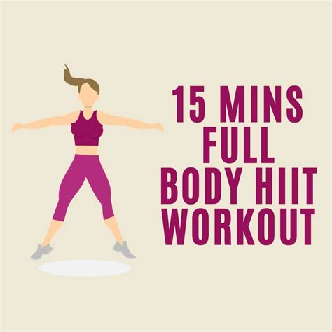 15 Mins Full Body Hiit Workout