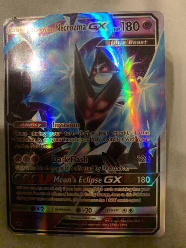 Mavin Dawn Wings Necrozma Gx Sm Black Star Promo Ultra Rare