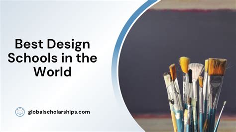 7 Best Design Schools in the World - Global Scholarships