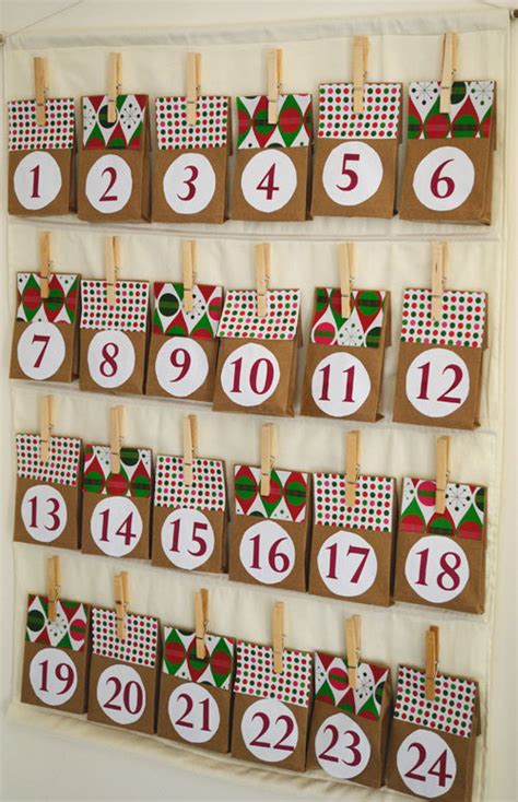 Charming Paper Bag Advent Calendar