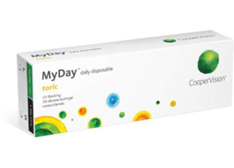 MyDay Toric Daily Disposable 30 Pack Daily Disposable Contact Lenses | VisionDirect Australia