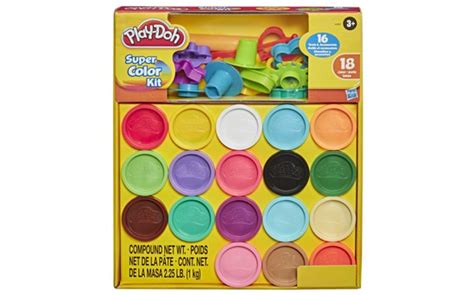 Play Doh Super Color Kit 18 Cans Art Therapy